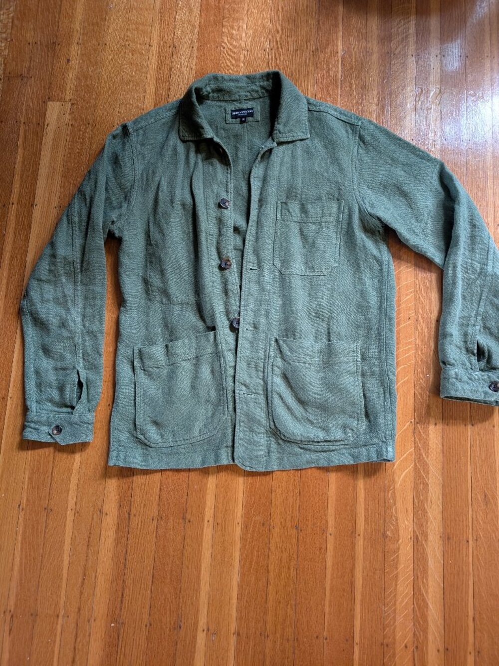 Spier & Mackay Handmade Linen Chore Coat -- medium
